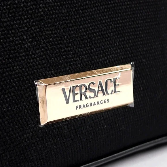 VERSACE Tote Bag Limited Edition NEW Black Gold - Picture 5 of 12